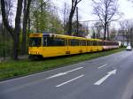 ruhrgebiet/119018/eine-doppeltraktion-aus-stadtbahnwagen-b-ist Eine Doppeltraktion aus Stadtbahnwagen B ist am 22.04.2008 auf der Margarethenhhe in Essen unterwegs.